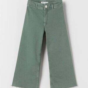 Zara kids Sage Wide-Leg Jeans